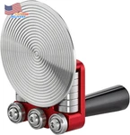 Metal Disc Bende 24 Gauge Steel Capacity Sheet Bending Roller Tool 5/16" 1-3/4". Fixed Price $587.16.