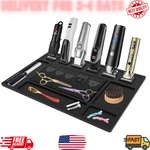 Magnetic Barber Mat For Clippers, 6 Tool Organizer Station Pad.... Fixed Price $48.49.