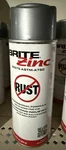 Brite Zinc 12.5 Oz Aerosol Spray Paint 69 Percent Corrosion Protection. Fixed Price $17.29.