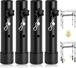 ANBTE4PCS Folding Leg EXTENDERS,2LEVELS Adjustable Height Rise Up TO5.3. Fixed Price $23.99.