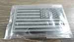 U.s. Tactical Supply American Flag Patch Black & Grey Hook Loop 1.75"X3". Fixed Price $5.00.