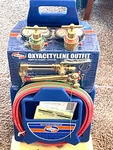 Uniweld, Welding Brazing Cutting Kit, Model KL550-4P, With Carrying Case, New. Fixed Price $599.99.