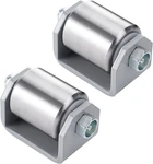 Heavy Duty Steel Skid Caster Weld On 2" Trailer ROLLER5TH Wheel (pack Of 2). Fixed Price $50.92.