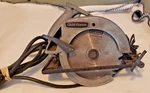 Vintage Sears Craftsman 7" Electric Hand Saw Model NO.315.27802 Industrial Rated. Fixed Price $59.00.