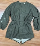 1960S Us Army Coat Vesicant Gas Protective Large Ctn Sheeting Impregnation 1962. Fixed Price $45.00.
