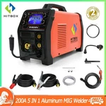 Hitbox Aluminum Mig Igbt Inverter 200A 110/220V Lift-tig Mma Welding Machine. Fixed Price $439.99.
