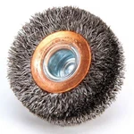 Weiler Crimped Wire Wheel Brush, Stem, 2" 93030 012382176198. Fixed Price $34.48.