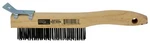 Hot Max 26051 4 By 16 Carbon Steel Shoe Handle Wire Brush With Single, Black. Fixed Price $22.99.