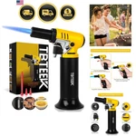 Butane Torch With Fuel Gauge T907, One-hand Operation Kitchen Lighter W.... Fixed Price $29.29.