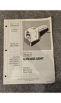 Sears Cordless Light 900.175300 Owners Manual Original 1980S. Fixed Price $17.99.