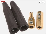 New Forney 57710 Welding Black Cable Connectors Camlock #4 1/0 8914723. Fixed Price $21.00.