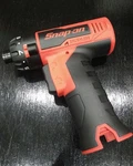 Snap-on CTS861 1/4" Hex Cordless Screwdriver 14.4V Brushless Red Tool Only. Fixed Price $340.00.
