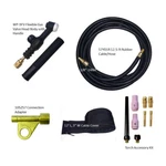 Weldingcity Tig Torch Package 125A 12.5-FT Flex-valve 9FV-12R Air-cool. Fixed Price $62.99.