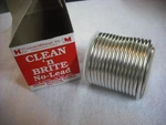 Lead Free Solder, Lucas-milhaupt, Clean'n Brite, Silver Bearing. Fixed Price $49.44.