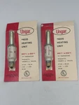 Lot Of 2 Nos Ungar #4035 Heating Units For Soldering Irons New. Fixed Price $19.00.
