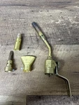 Vintage Craftsman Brass Propane Lp Gas Torch & Heads. Fixed Price $19.00.