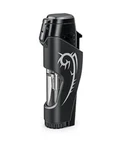 Fire-breathing Dragon Double Jets Windproof Cigar/cigarette Torch Lighter-black. Fixed Price $15.99.