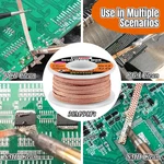 Desoldering Wick Braid 30M - 98FT Length 2.5MM Width With F.... Fixed Price $29.28.