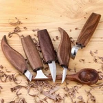 5 Pcs Best Woodcarving Tool Kit With Sharpening Stone And Storage Box. Fixed Price $69.99.