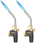 Dominox 2 Packs Propane Torch Head High Intensity Mapp Trigger Start Gas. Fixed Price $55.99.