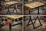 Adjustable Steel Welding Table- Flameproof Surface For Parts & Component. Fixed Price $114.99.