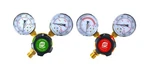 - Oxygen And Acetylene Regulators Welding Gas Gauges Rear Entry Ldp. Fixed Price $105.00.
