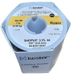 Kester Solder 24-6337-0027 Wire, 63/37 Sn/pb, 183 C, 1LB (1). Fixed Price $55.51.