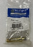 Western Enterprises 14-3 Brass Nipple CGA-346 Welding New. Fixed Price $29.99.