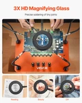 Magnetic Helping Hands Soldering Station, Electronic Repair Craft Hobby Diy. Fixed Price $60.48.