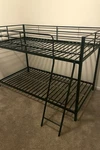 Mainstays Small Spaces Twin-over-twin Low Profile Junior Bunk Bed. Fixed Price $175.00.