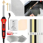 100W Plastic Welder, 2-IN-1 Welding Kit With Soldering Iron Tips Red. Fixed Price $48.93.