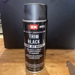 Trim Black, Euro Jet Matte 12OZ. Aerosol Can SEM-41013.. Fixed Price $15.00.
