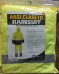 West Chester 4530/3XL Rain Suit Hi Vis Yellow Hood Reflective Tape 12"LEG Zip Fs. Fixed Price $84.99.