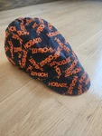 Vintage Reversible Hobart Welding Skull Cap Black And Orange By Comeaux. Fixed Price $19.95.