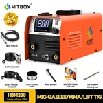 Mig Welder Hitbox HBM200 Mma Gasless Igbt 110V Dc Inverter Hot!. Fixed Price $99.99.