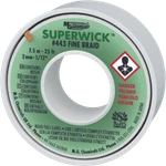 Mg Chemicals 443 (#3) 25 Foot Roll 0.080" (2.0MM) Fine Braid Solder Wick. Fixed Price $31.95.