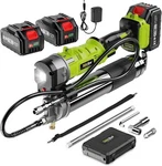 2-IN-1 Electric Grease Gun Kit With 2X 4000MAH Batteries, Much Easier To Use. Fixed Price $145.00.