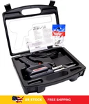 Weller 260 Watt & 200W Professional Soldering Gun Kit With 3 Tips, Case D550PK. Fixed Price $59.81.