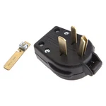 Forney 57602 Vinyl 30/50A 250V Heavy-duty Pin-type Design Electrical Plug. Fixed Price $21.30.