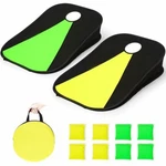 Intey Collapsible Portable Cornhole Set 8 Bean Bags And Carrying Case SBB-01. Fixed Price $21.94.