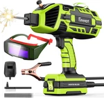 Portable Welding Machine 110V With Auto Darkening Goggles: Handheld Igbt Inverte. Fixed Price $150.03.