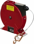 Reelcraft 3/32" X 50 Ft. Steel Stranded Cable Grounding Spring Driven. Fixed Price $657.18.