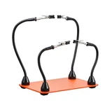 Magnetic 4-ARM Third Hand W/gooseneck Arms, Clips & Non-slip Steel Base. Fixed Price $32.15.