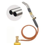 Double Head Mapp Gas Torch With 5FT Hose Turbo Propane Welding Heating Tool. Fixed Price $75.00.