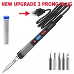 Soldering Iron Electric Gun Adjustable Temperature 90W Welding Wires Kit. Fixed Price $11.99.