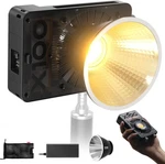Zhiyun Molus X100 100W Led Video Light 2700-6500K Bi-color Pocket Cob 385G. Fixed Price $153.00.