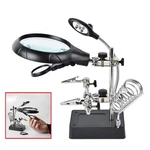 Beileshi Led Light Helping Hands 2.5X+7.5X+10X,. Fixed Price $25.63.