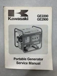 1993 Kawasaki GE2200/GE2900 Portable Generator Service Manual 99924-2039-01. Fixed Price $10.00.