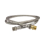 Water Hose - 1/2X84" Braided (sst) Fitting Hobart AM15, Cl, Ft Series Dishwash. Fixed Price $150.00.