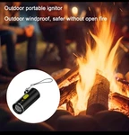Portable Usb-c Windproof Electric Lighter Mini Pocket Keychain Igniter Alumin. Fixed Price $10.99.